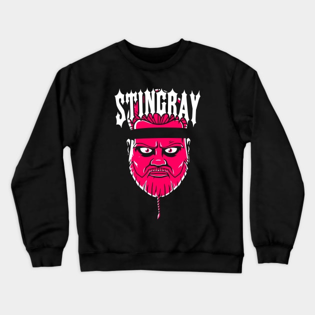 Stingray Crewneck Sweatshirt by wloem